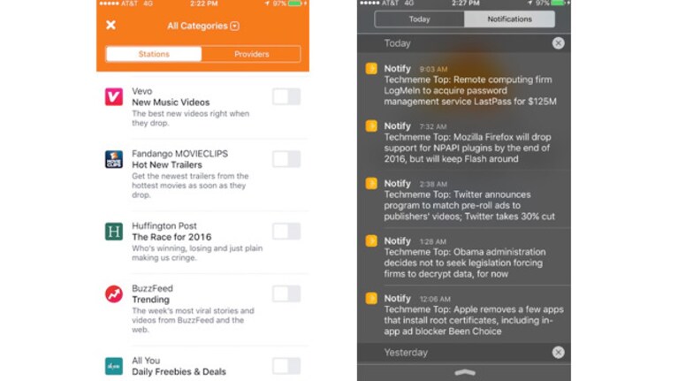 facebook notify