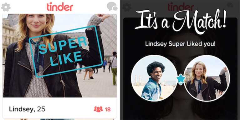 tinder super like