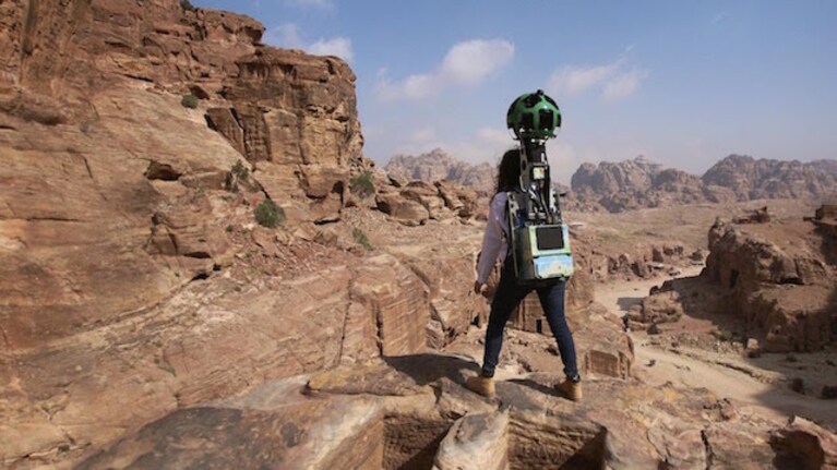 google street view giordania