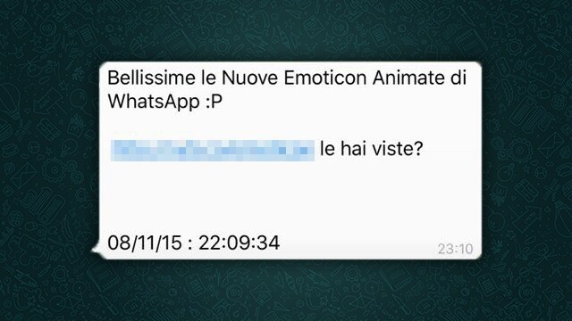 whatsapp virus messaggio