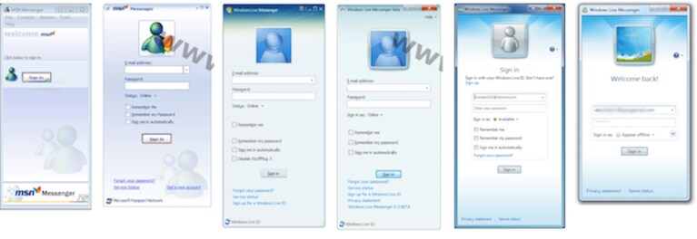 msn messenger evoluzione