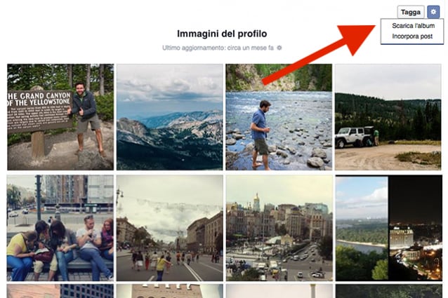 ALBUM INTERI DA FACEBOOK SCARICARE