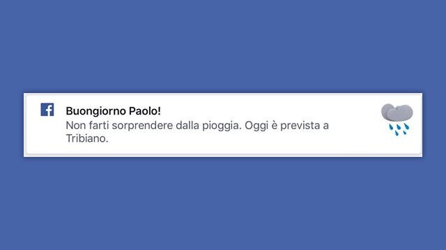 facebook buongiorno meteo