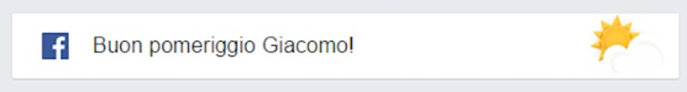 facebook buongiorno meteo