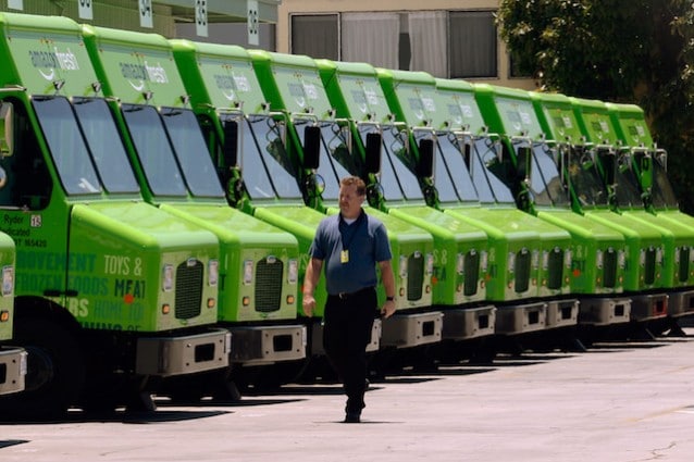 amazon furgoni inquinamento
