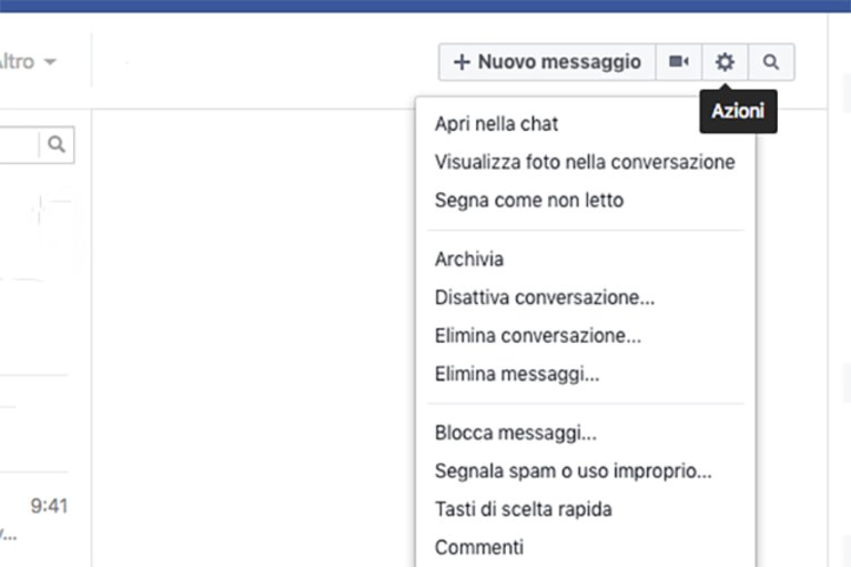 Come bloccare un amico su Messenger