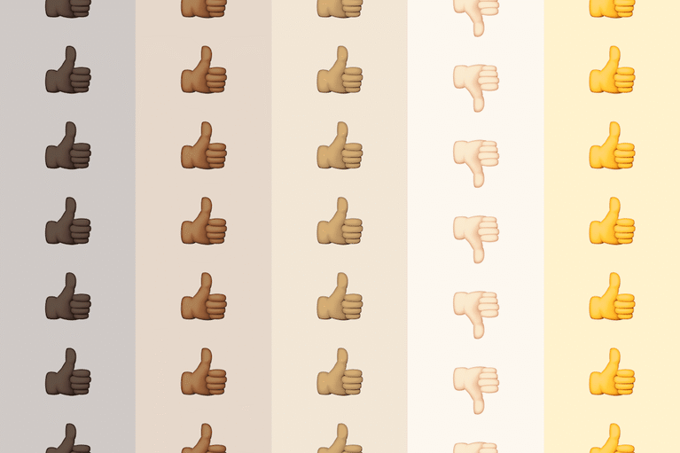 emoji-bianche-nere razzismo