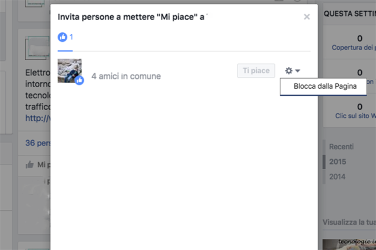 Come bannare qualcuno su Facebook da una pagina pubblica
