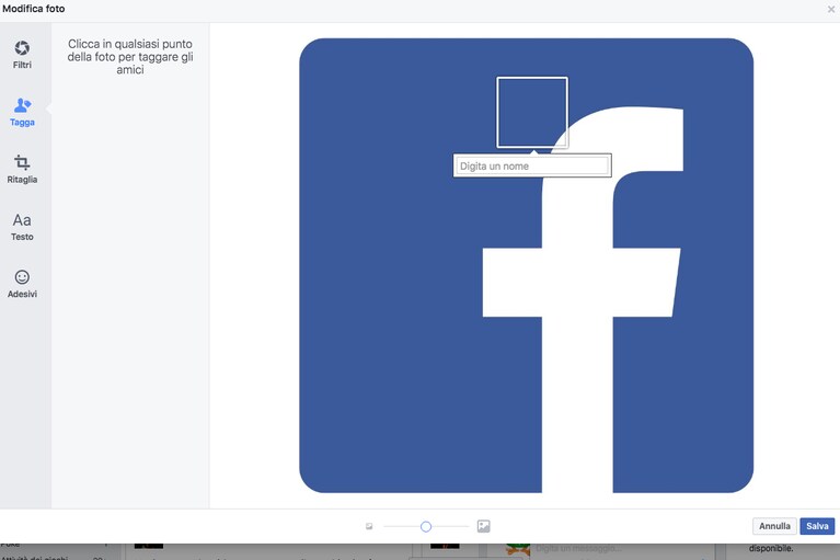 Come taggare in una foto su Facebook