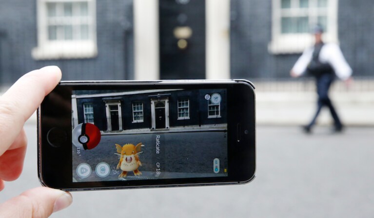 Pokemon Go smartphone nome