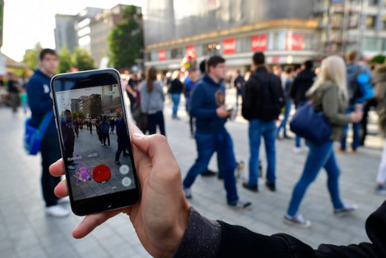 Pokemon Go smartphone nome