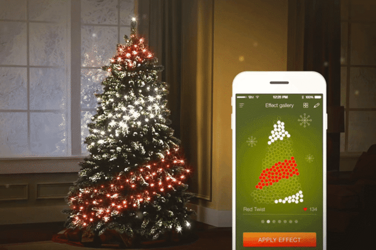 twinkly luci natale smartphone