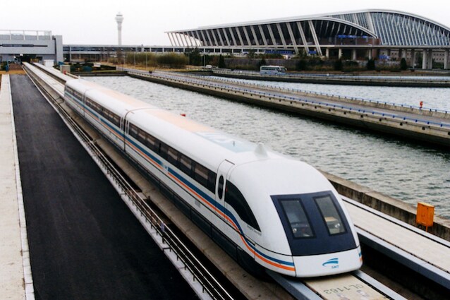 treno levitazione magnetica