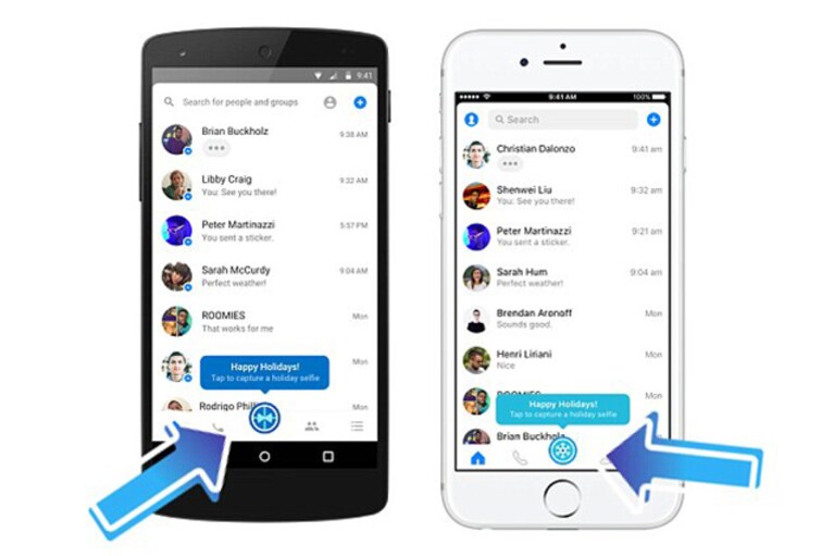 Come inviare foto con Facebook Messenger dopo l'aggiornamento