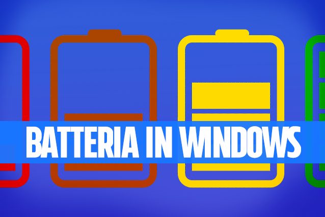 Come controllare lo stato della batteria dei PC Windows