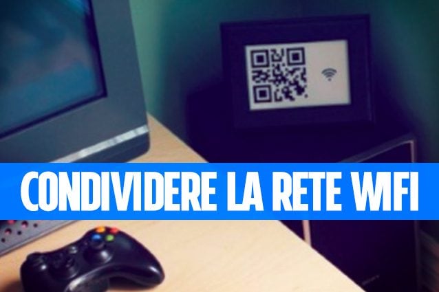 Condividere la password di una rete WiFi con un codice QR