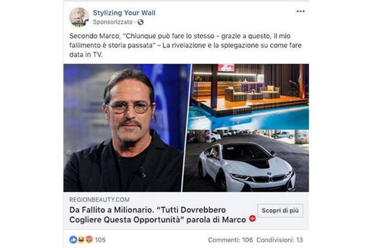baldini notizie false