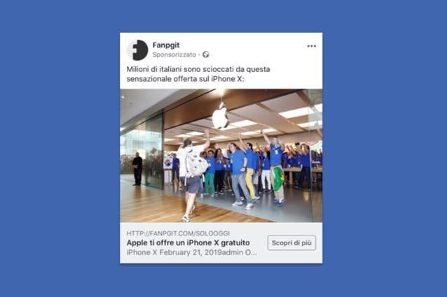 “iPhone X in regalo”: attenzione alla truffa che sfrutta il nome Fanpage.it