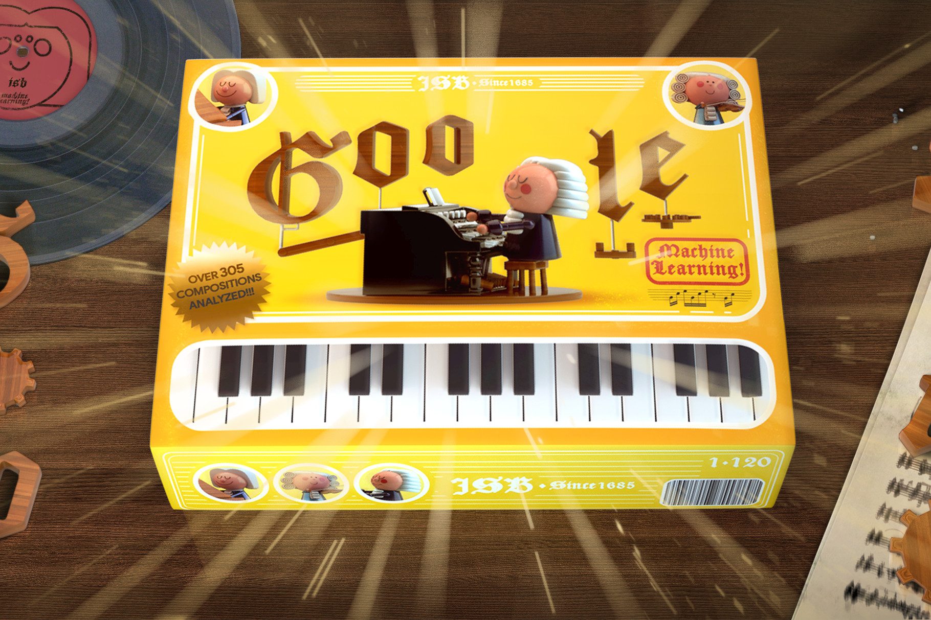 Johann Sebastian Bach: il Doodle di Google usa l'intelligenza artificiale per comporre musica