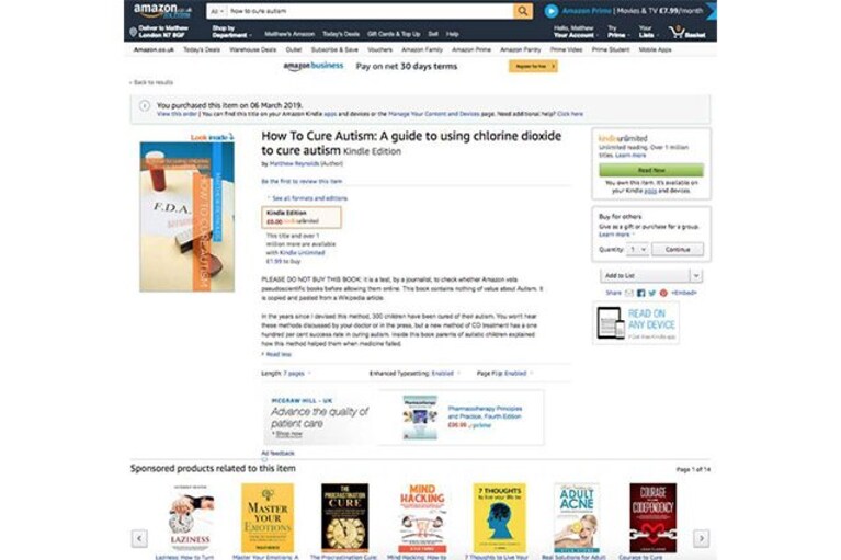 libri cura autismo amazon