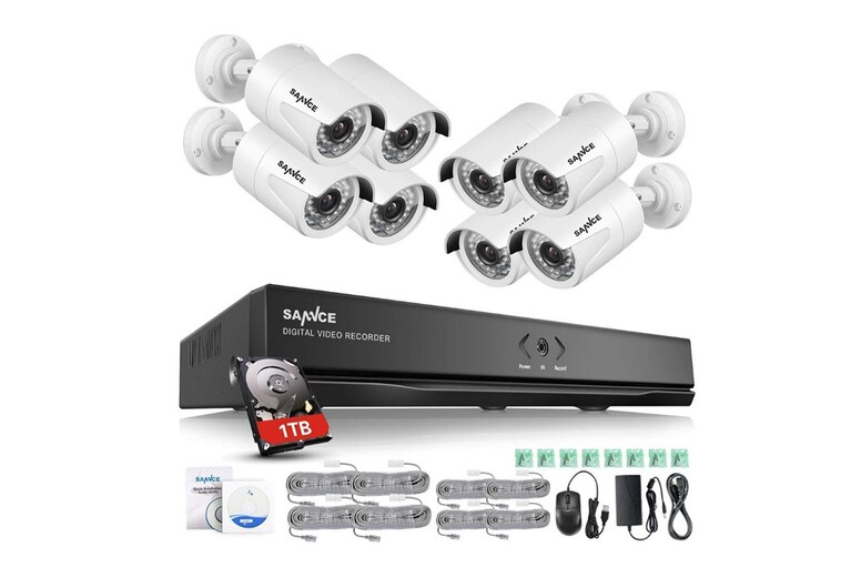 Kit di videosorveglianza Sannce Poe