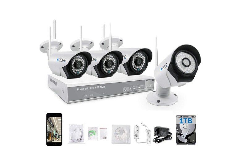 Kit di videosorveglianza WiFi A-Zone