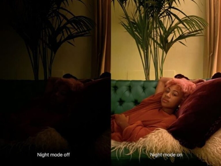 iPhone 11 modalità notte