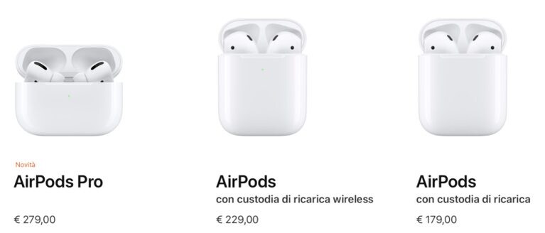 AirPods pro differenze seconda generazione