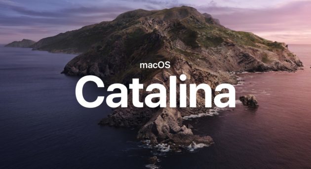 macOS Catalina 10.15 disponibile