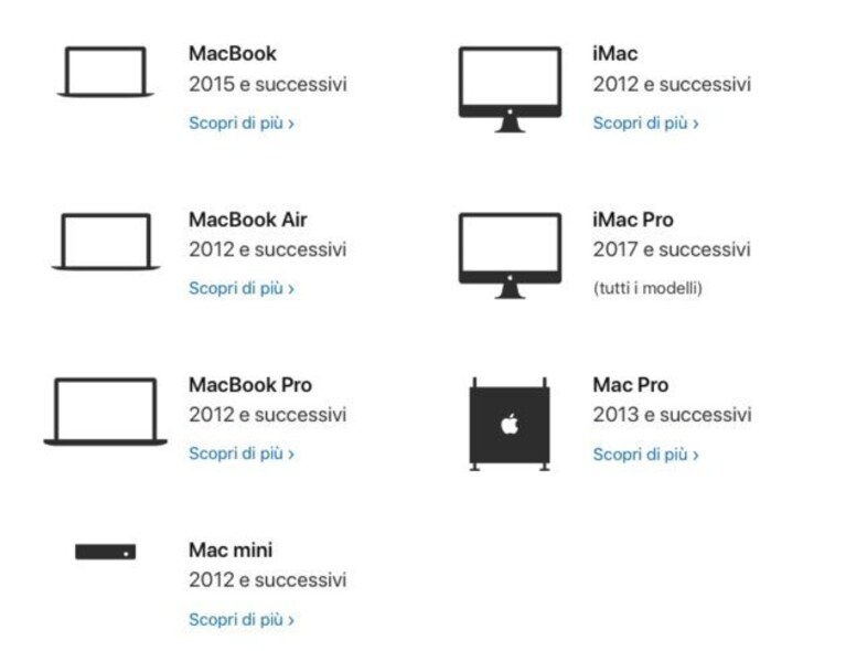 macOS Catalina 10.15 disponibile