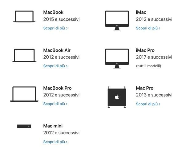 macOS Catalina 10.15 disponibile