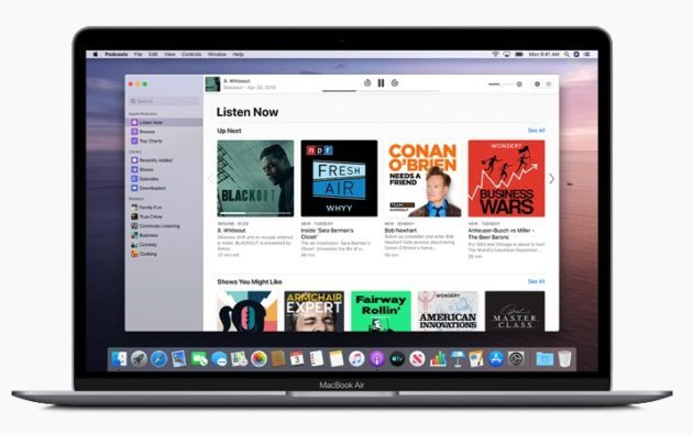 macOS Catalina 10.15 disponibile
