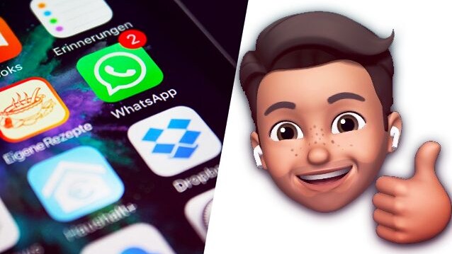 memoji sticker whatsapp