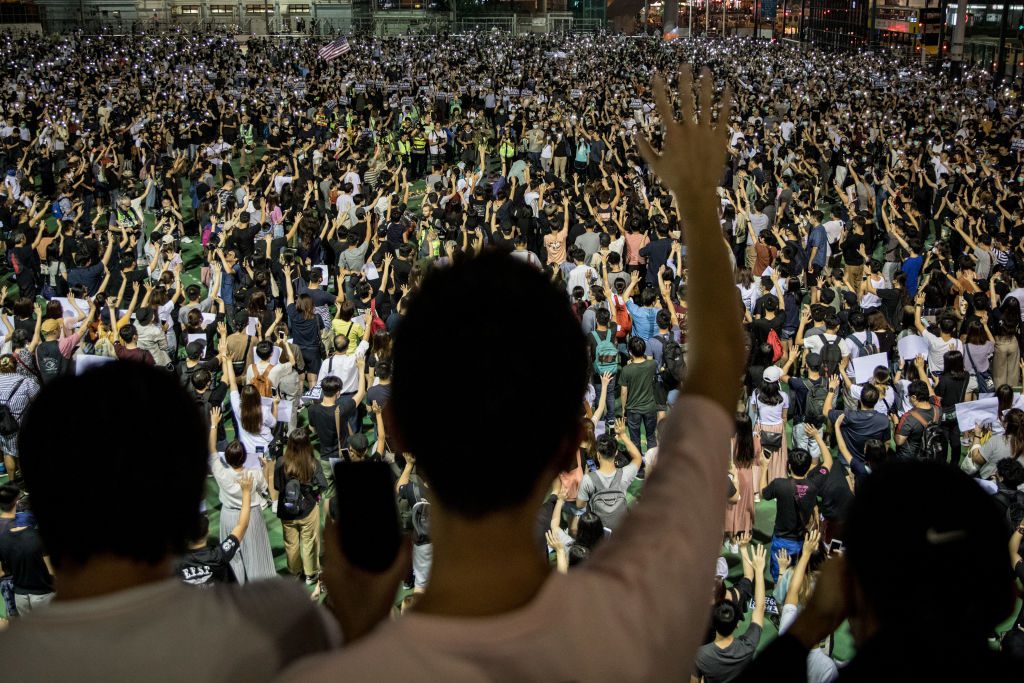 Le proteste di Hong Kong stanno schierando gli impiegati di Google uno contro l'altro