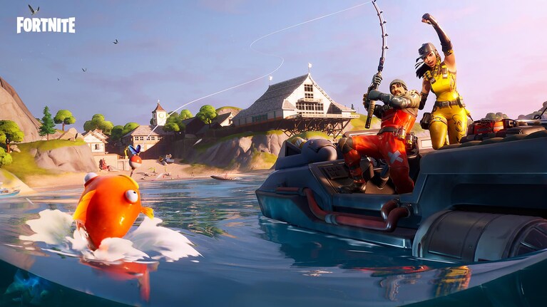 fortnite pesca scatenata