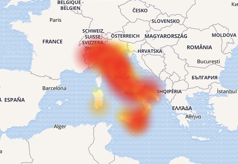 sito poste down non funziona