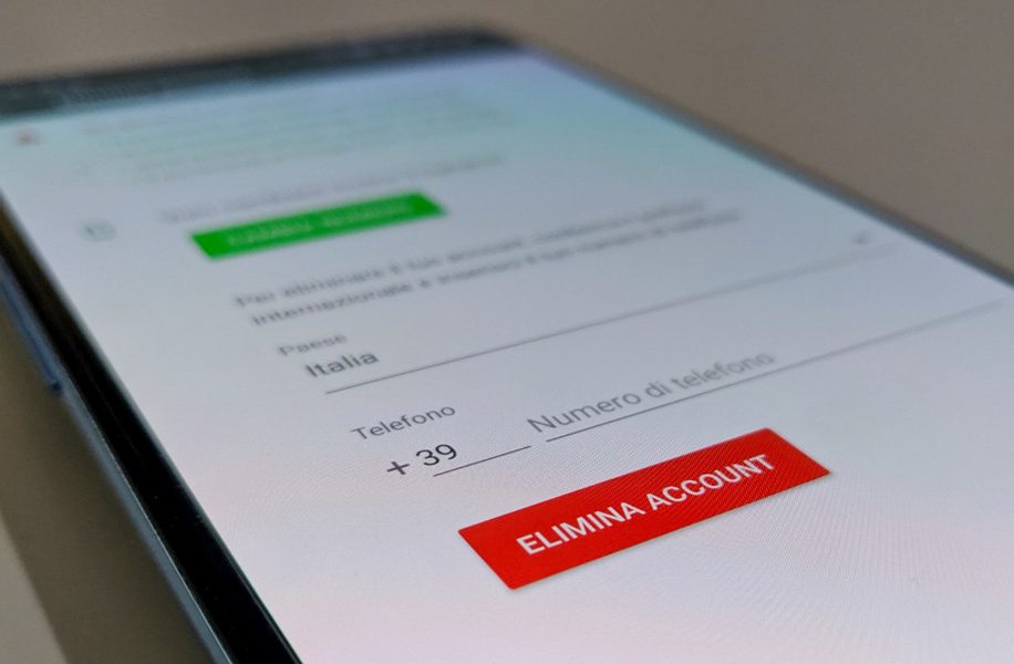 Cosa succede quando ti cancelli da WhatsApp