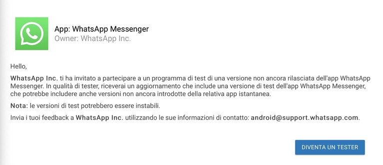 trucco dark mode whatsapp