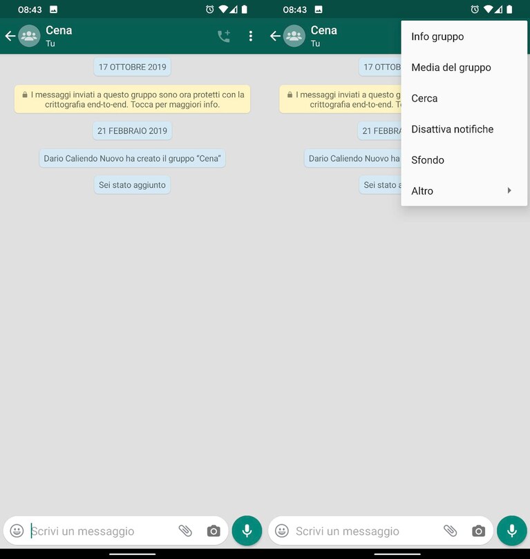 bug dark mode tema scuro whatsapp attivare trucco