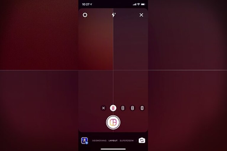 collage instagram layout storie