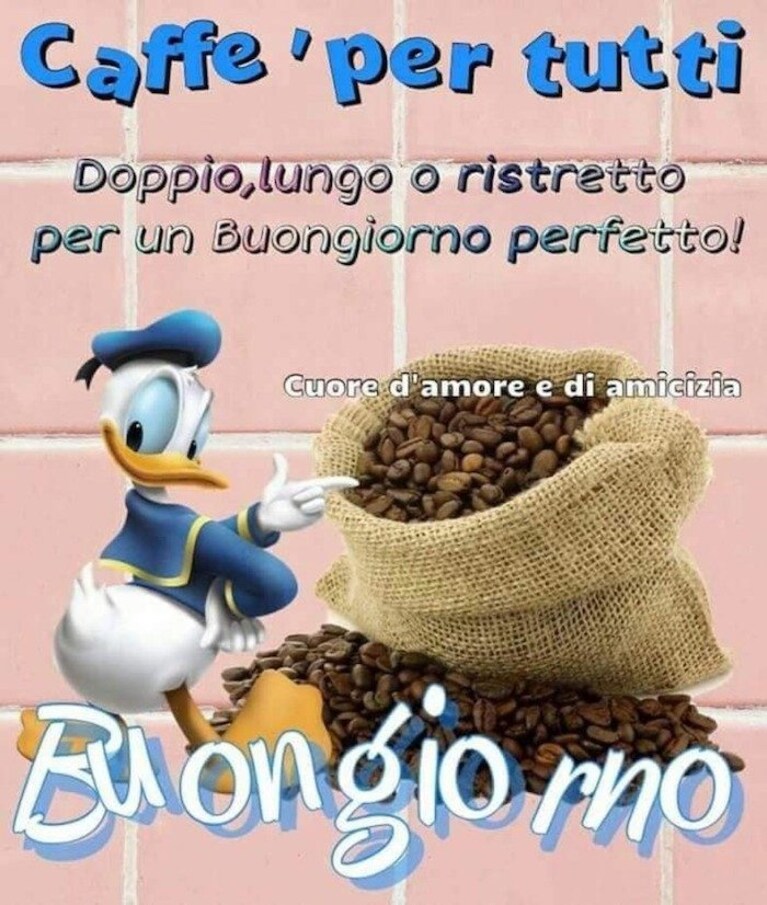 buongiorno e buona domenica