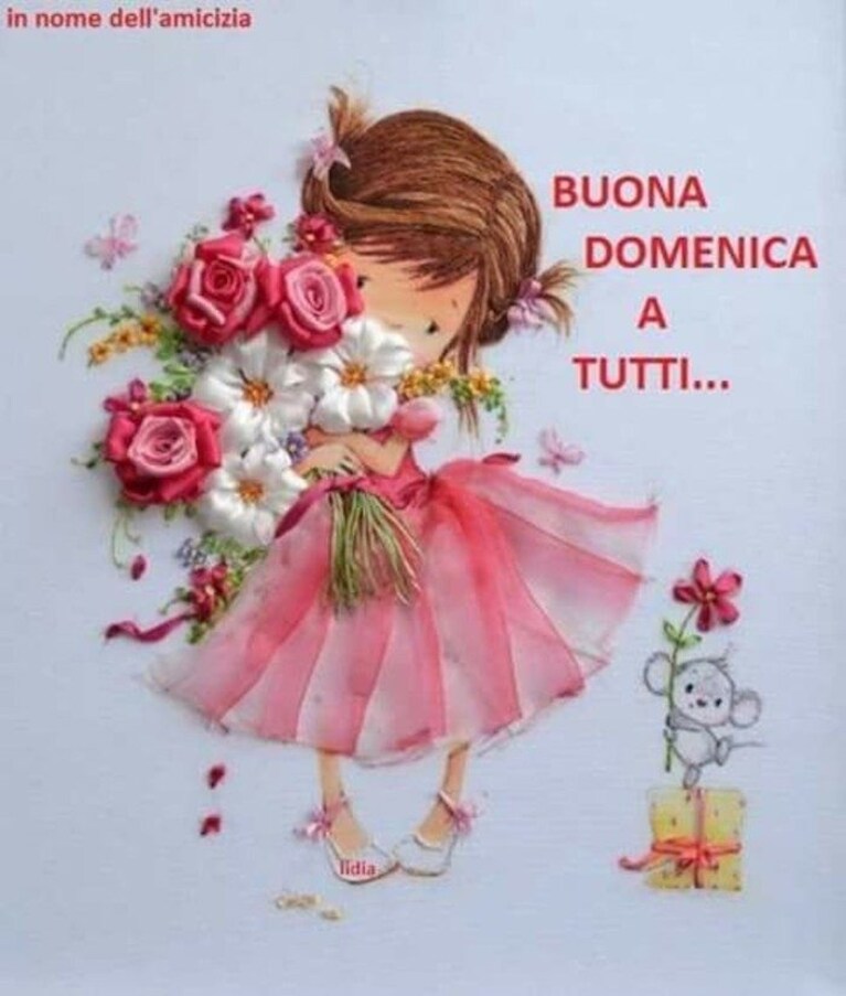 buongiorno e buona domenica