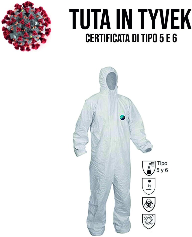 amazon kit tuta coronavirus