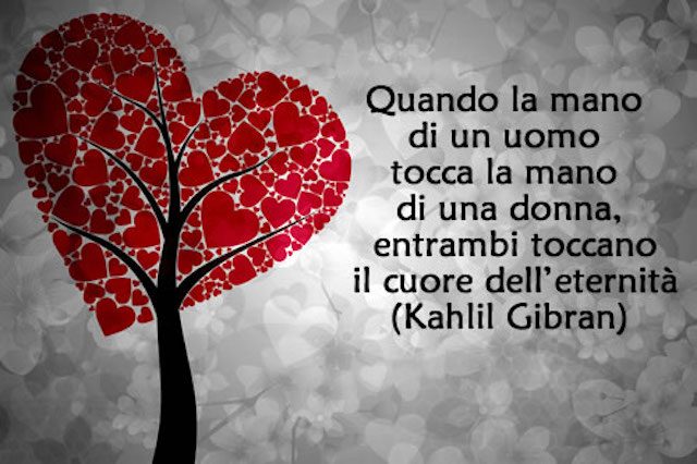 buongiorno e buon san valentino