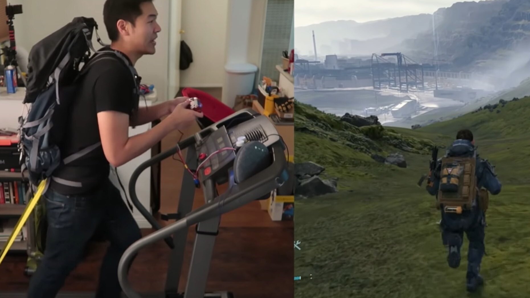 death stranding tapis roulant