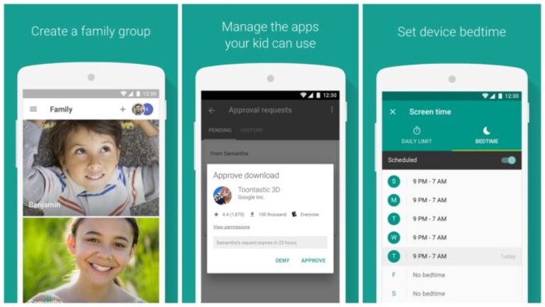 google minori 14 anni family link