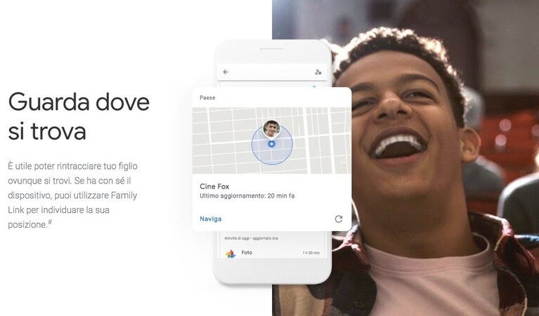 google minori 14 anni family link