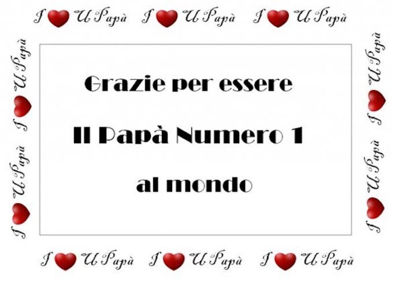 buona festa del papà