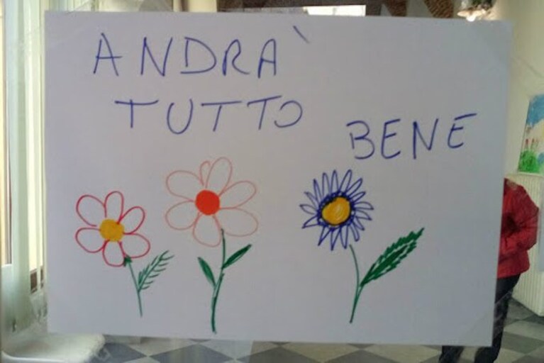 buongiorno andrà tutto bene immagini