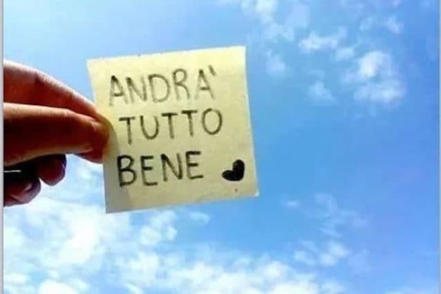 buongiorno andrà tutto bene immagini